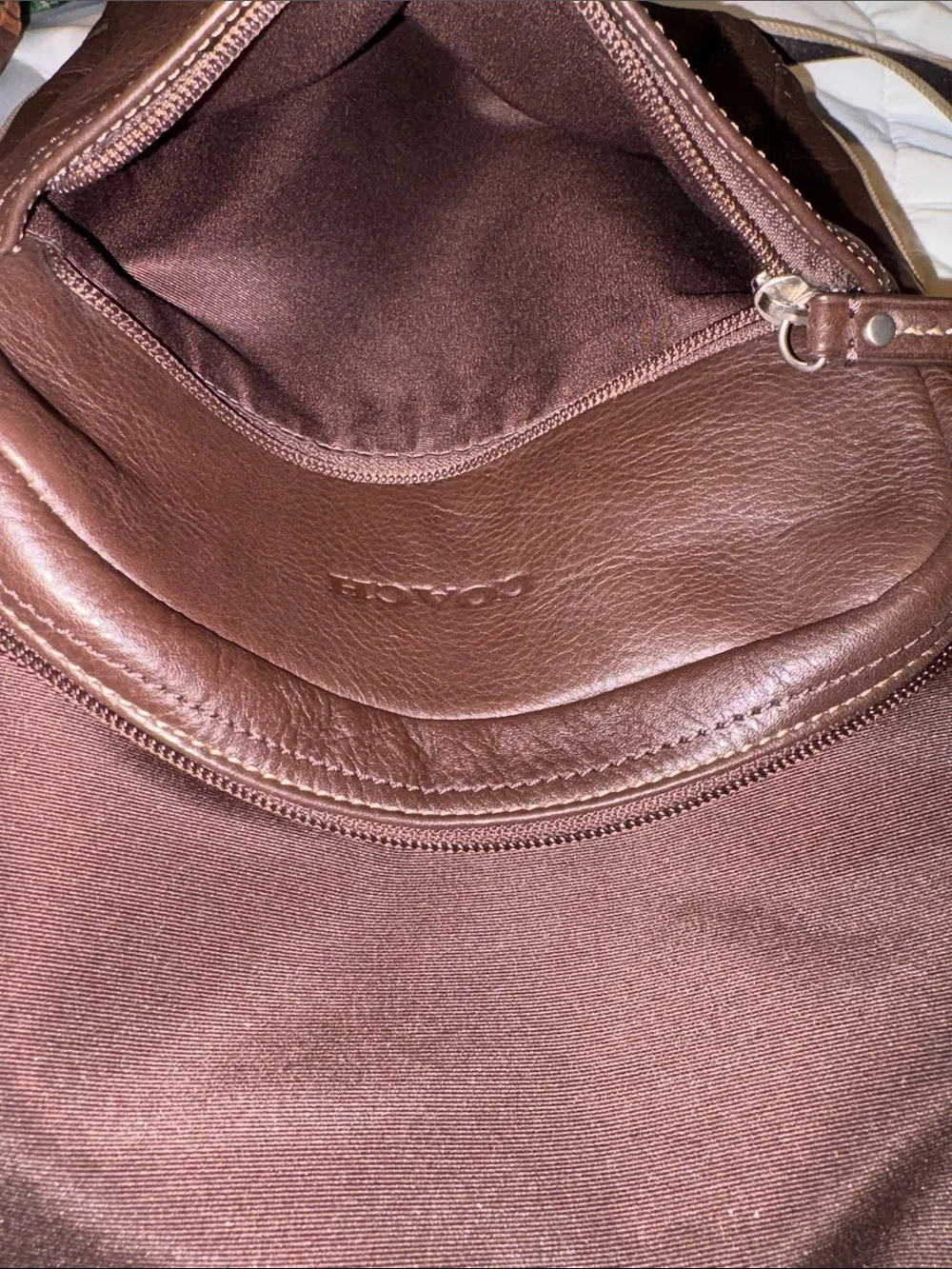 Coach Men's Heritage Pebbled Leather Flight Bag